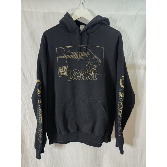 Mr Beast 25 Mil Subscribers Ltd Edition Hoodie Black Subscriber Special SZ Large - Picture 1 of 9